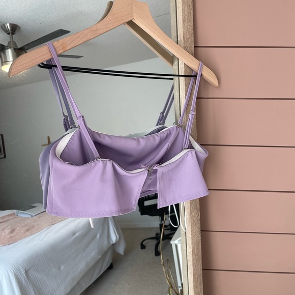 Hello Molly Lavender Crop - Picture 6 of 6